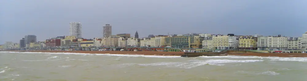 Brighton sea front